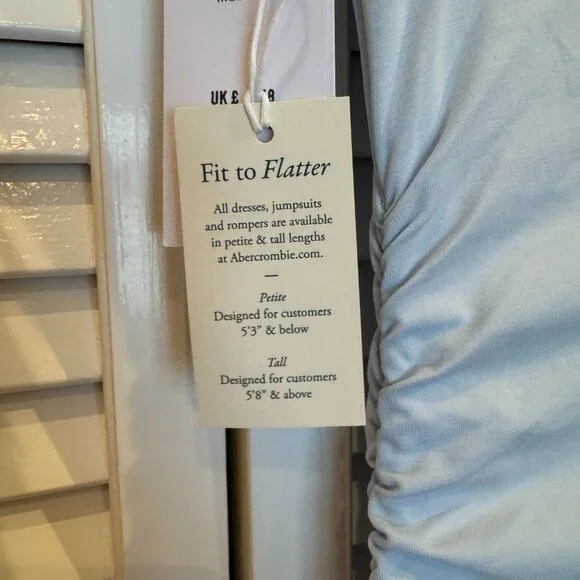 NWT Abercrombie & Fitch Knit Tube Drop-Waist Maxi Dress Size M - Picture 5 of 5